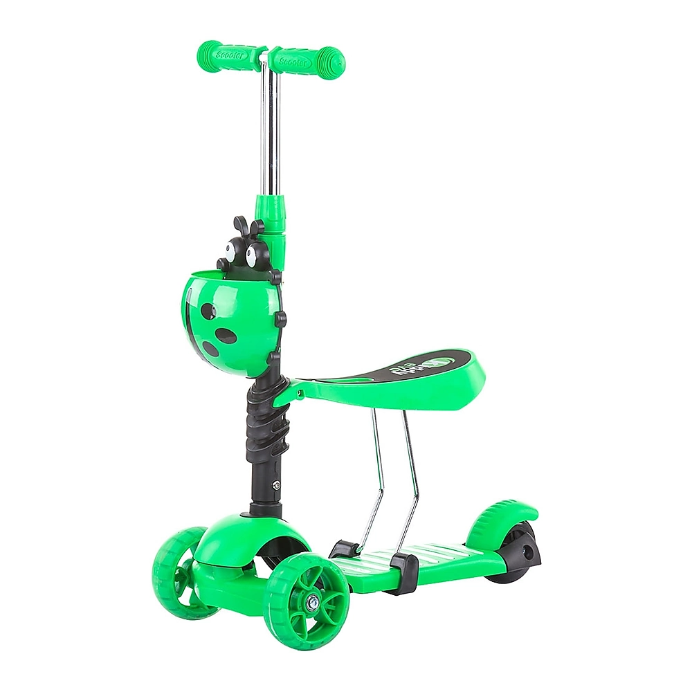 Trotineta Chipolino Kiddy Evo 3 in 1 cu maner lime [3]