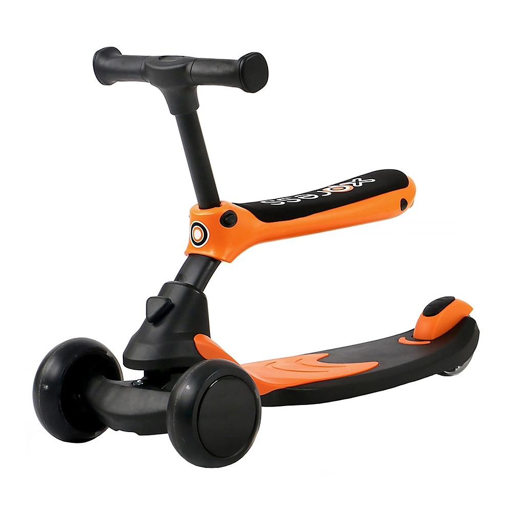 La plimbare - Trotineta Chipolino X-Press 2 in 1 orange