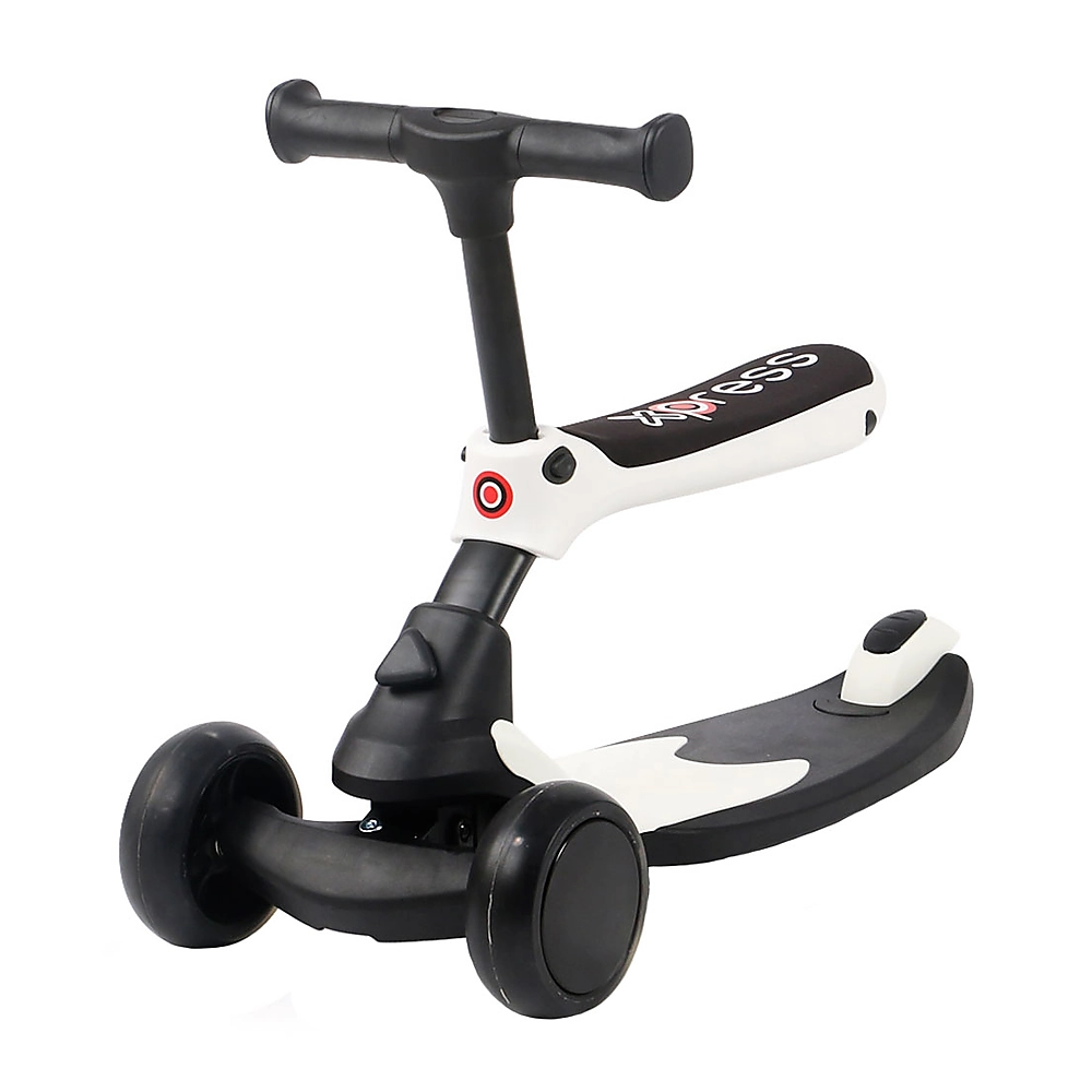 La plimbare - Trotineta Chipolino X-Press 2 in 1 white