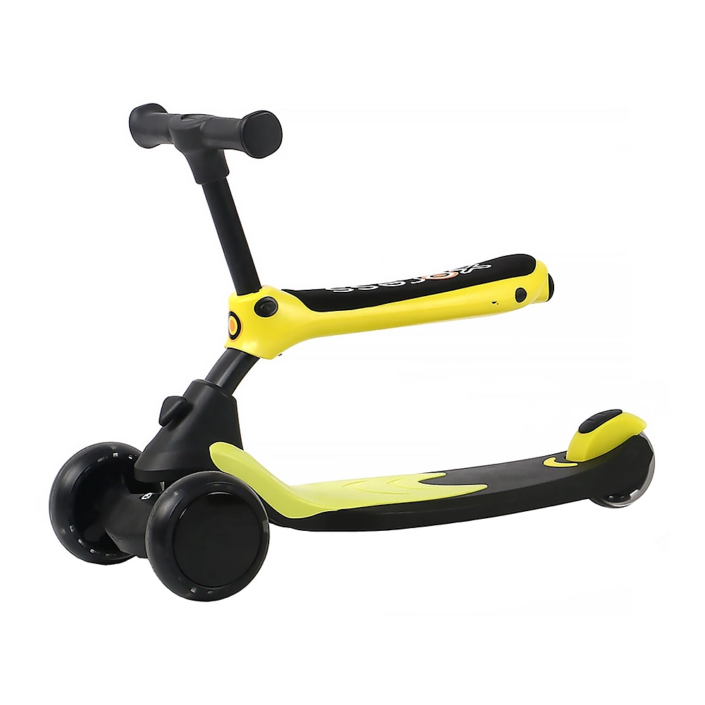 La plimbare - Trotineta Chipolino X-Press 2 in 1 yellow