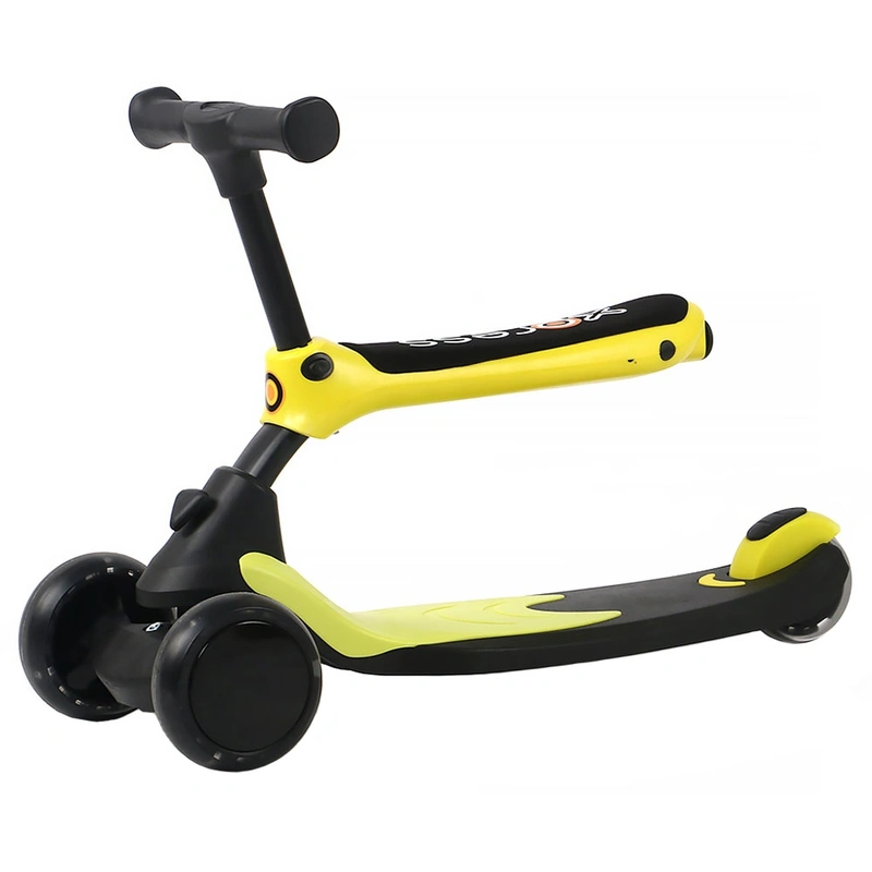 Trotinete - Trotineta Chipolino X-Press 2 in 1 yellow