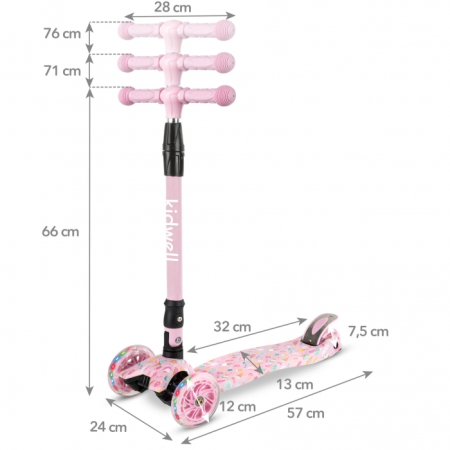 Trotineta Kidwell VENTO - Candy 3 ani+ [10]