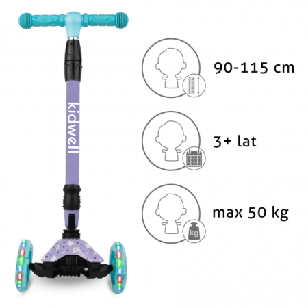 Trotineta Kidwell VENTO - Kitty 3 ani+ [4]