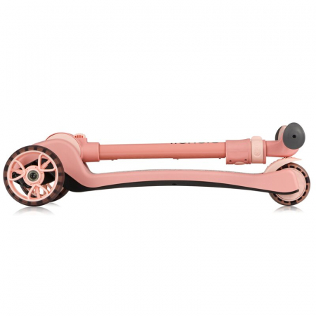 Trotineta, Lionelo, Franky, Pliabila, Pana la 50 kg, Sezut detasabil, Roti cu LED, 12 luni+, Pink Rose [22]
