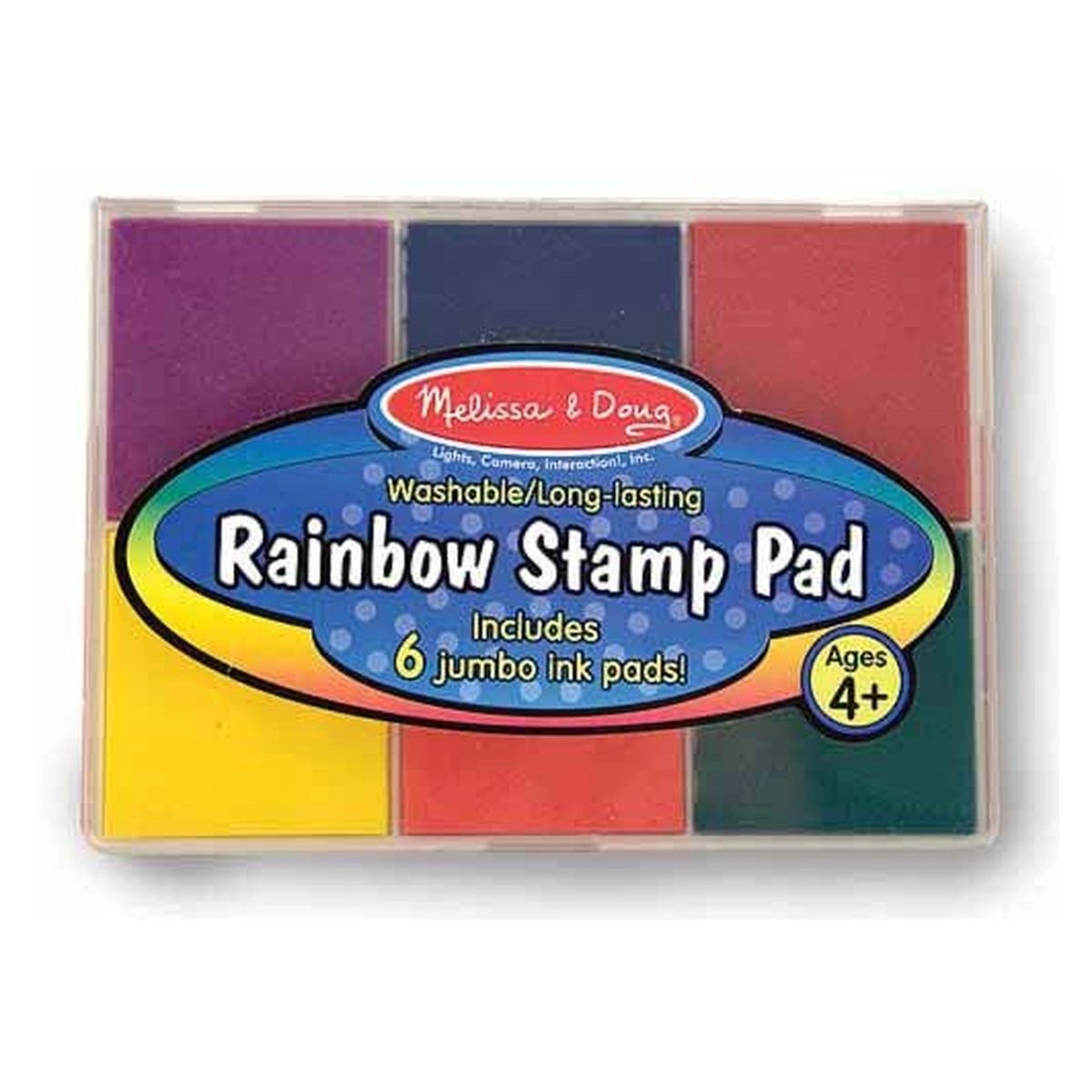 Stampile si abtibilduri - Tusiera Curcubeu cerneala nontoxica