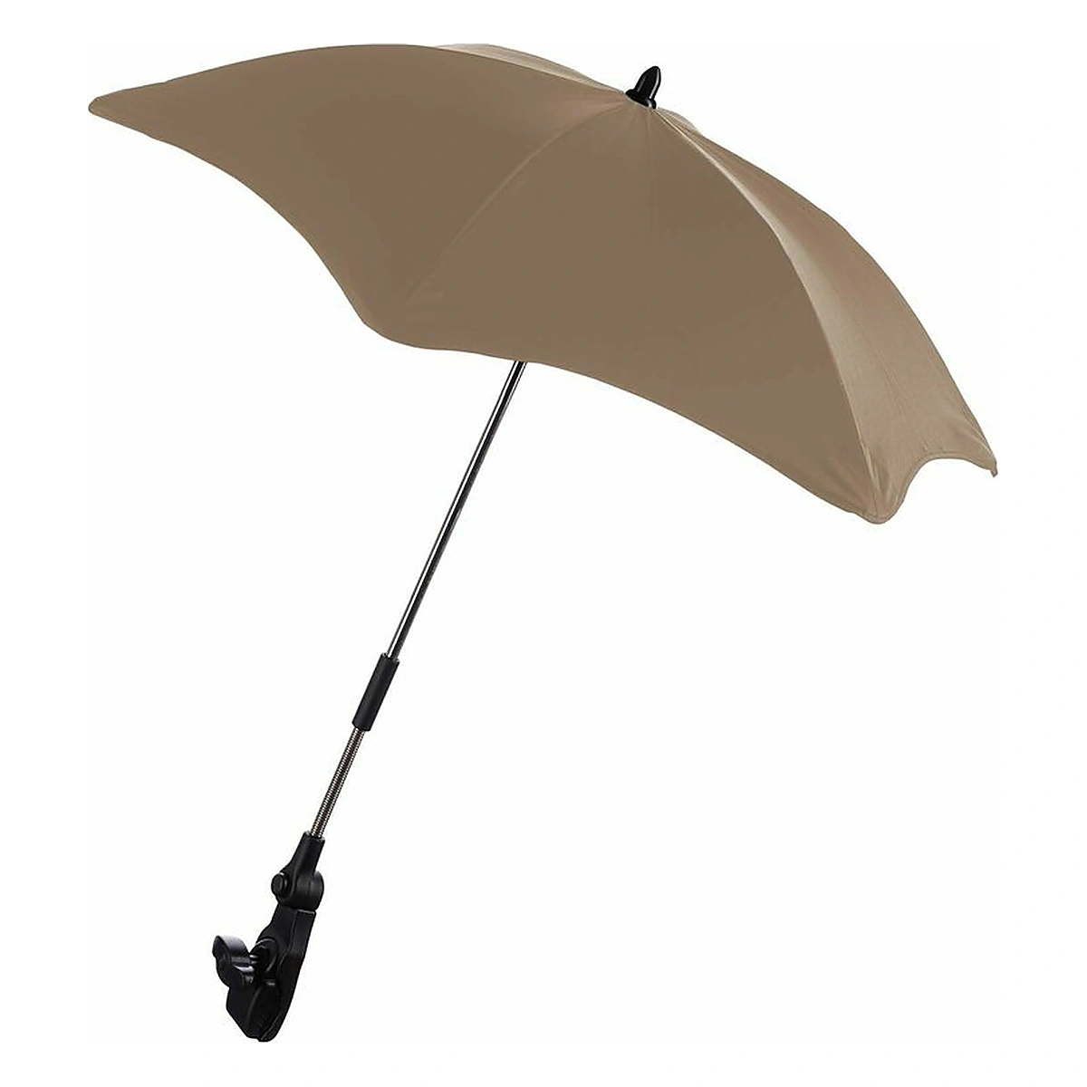 Accesorii carucioare - Umbrela carucior, FreeON, Universala, Din material impermeabil, Cu filtru UPF 50+, Anti-UV, Brown