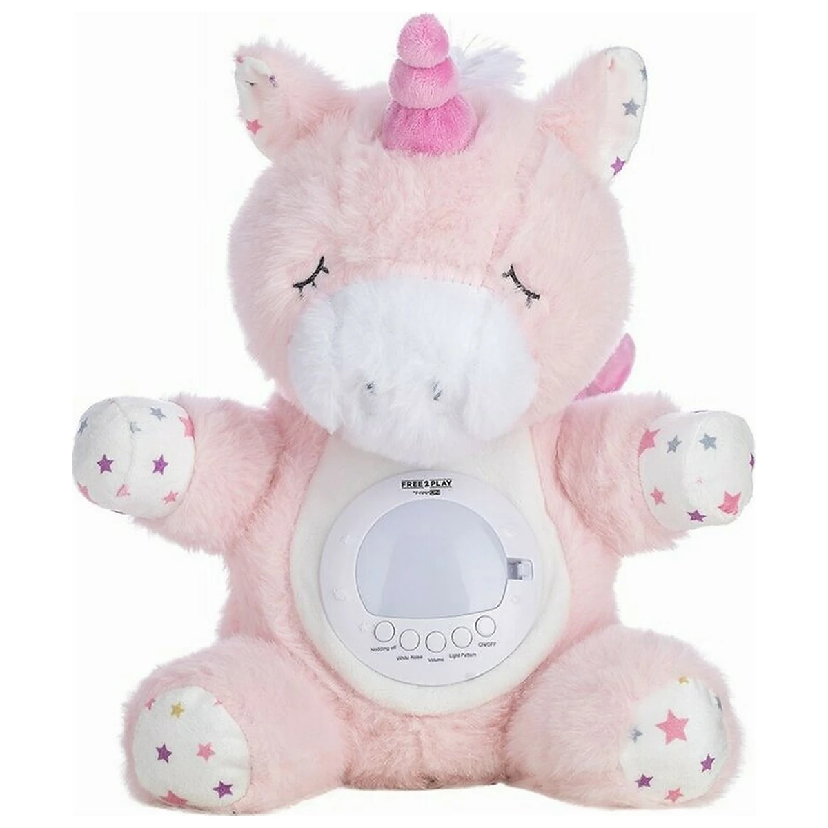 Unicorn Muzical cu Proiector, Free2Play, Cu 7 modele de proiectie, Cu sunete si melodii 0 luni+ [3]