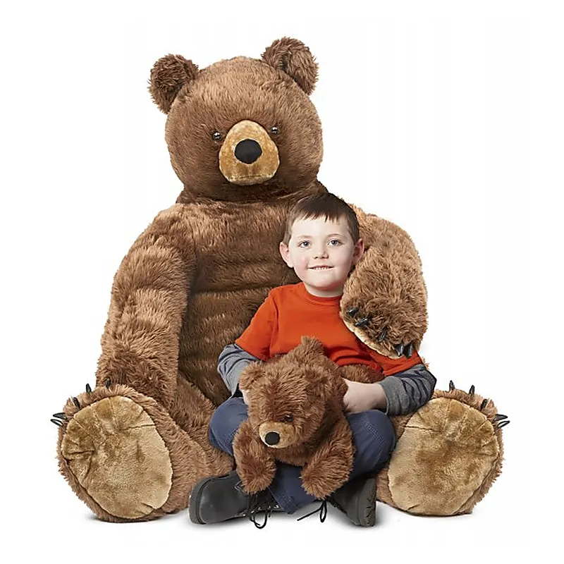 Urs brun cu pui din plus Melissa and Doug [1]