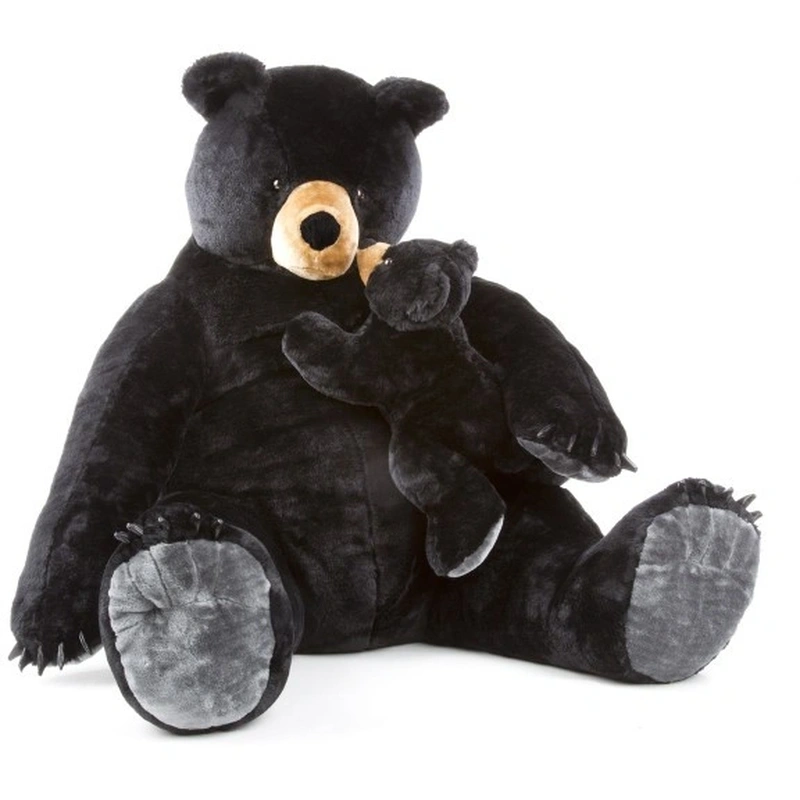 Jucarii de plus - Urs negru gigant din plus - Melissa and Doug