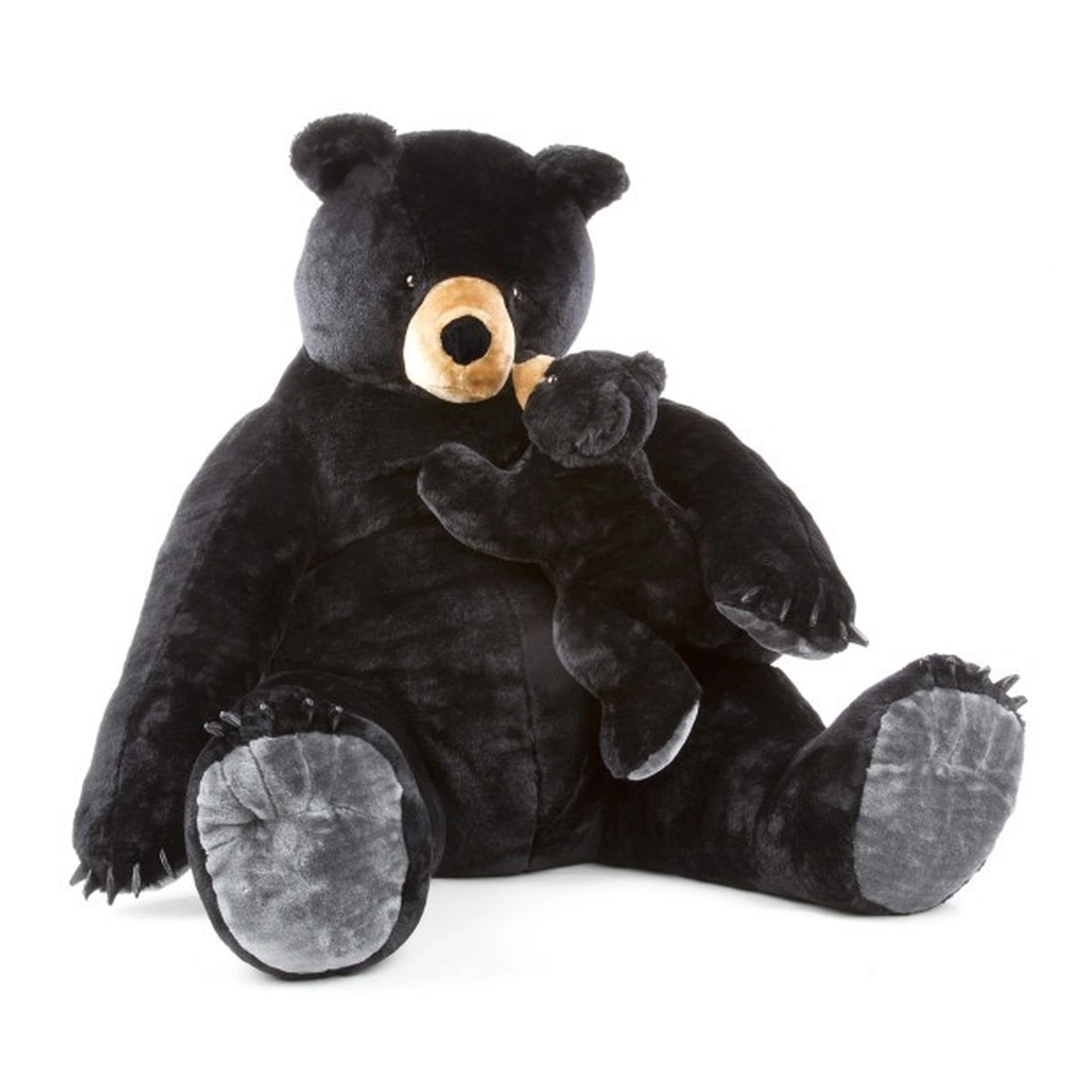 Jucarii de plus - Urs negru gigant din plus - Melissa and Doug