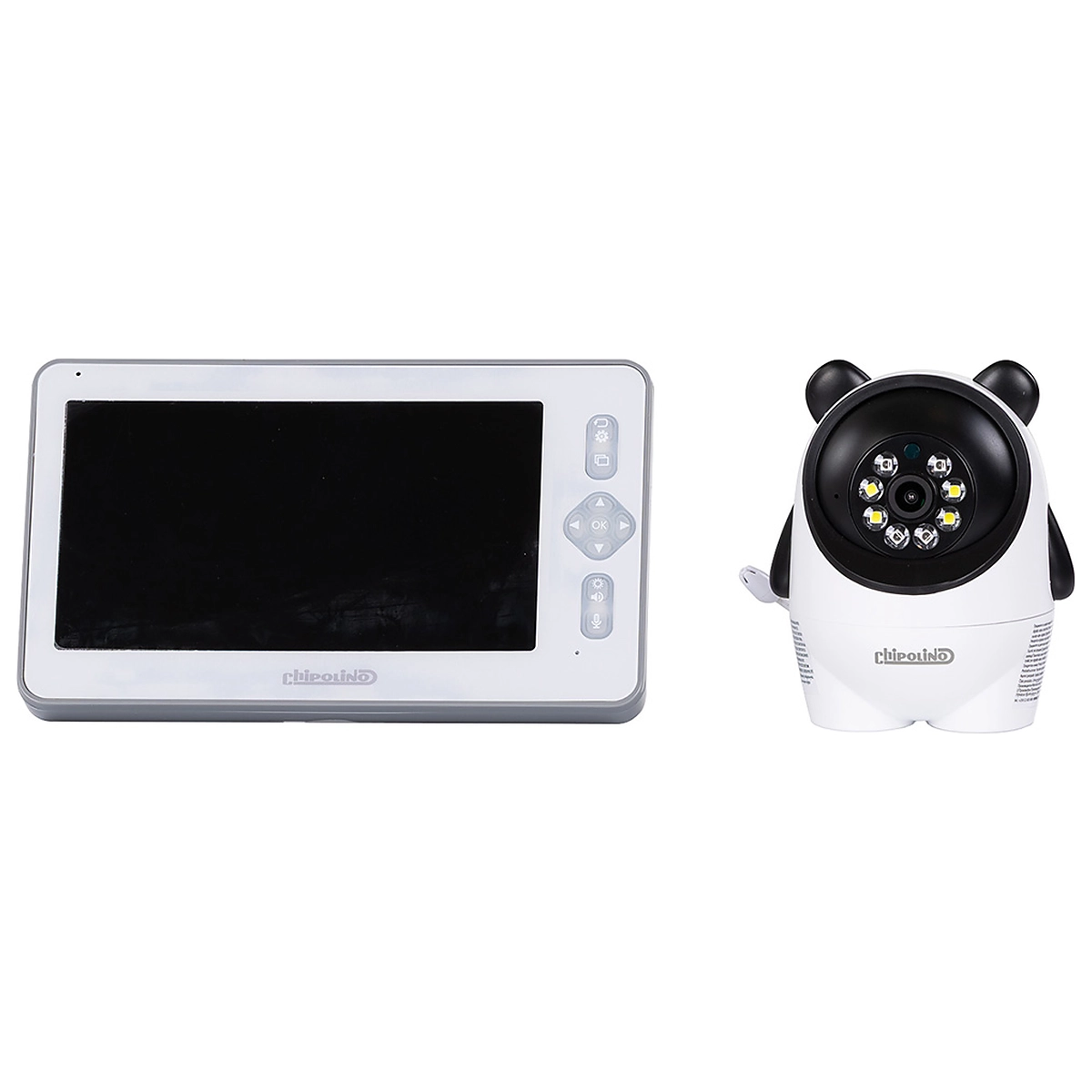 Monitorizarea bebelusului - Video monitor Chipolino Titan, White