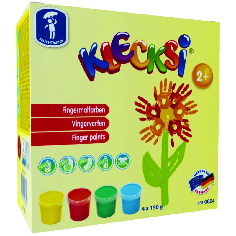 Desen, pictura si modelare - Vopsea pentru pictura cu degetele - MINI