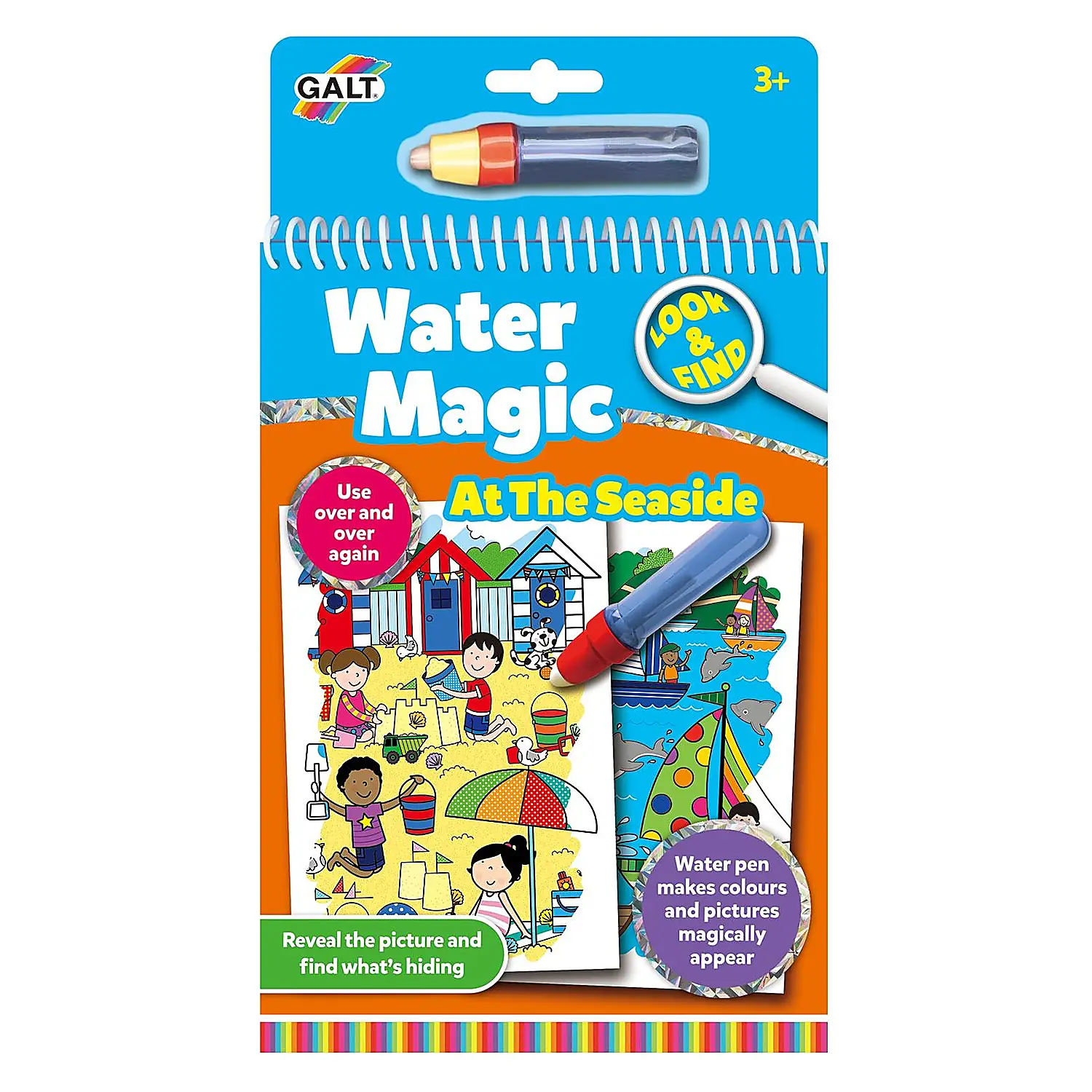 Desen, pictura si modelare - Water Magic Carte de colorat La mare