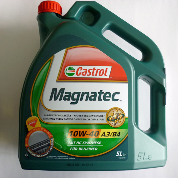 Castrol Magnatec 10W-40 A3/B4, 4 X 5 LT NEW ACEA A3/B3, A3/B4 ; API SN VW 501 01 / 505 00;RN 0700 / RN 0710 [1]