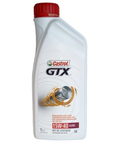 Ulei Motor 1L Castrol GTX 15W40; Norme ACEA: A3/B3 Norme Specifice: VW 501.01, 505.00; MB 229.1 [1]