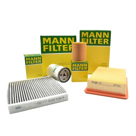 Pachete revizie filtre Mann-Filters BMW seria 5 F10 520d 184CP (2010 - 2018), cod motor N47 D20 C [1]