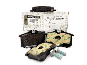 Set placute frana - SET PLACUTE FRANA SPATE OE Renault 440600819R