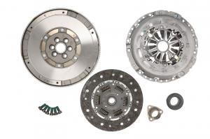 KIT AMBREIAJ - Kit ambreiaj cu volantă cu masă dublă şi rulment AUDI A4, A6; VW PASSAT 1.9D 11.00-05.05