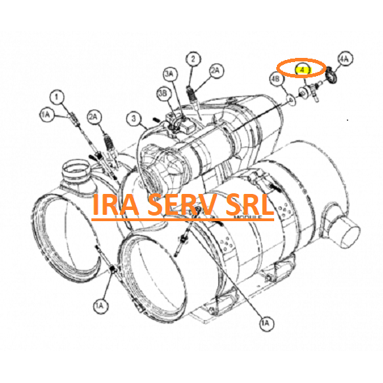 Injector adblue pentru buldoexcavator Caterpillar cod: 4597216 , 4716029 [2]