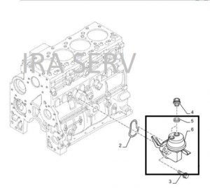 Pompa alimentare pentru motor Iveco cod 504380241 [1]