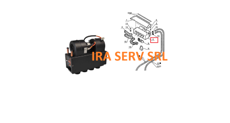 PIESE MANITOU - Aeroterma cu radiator pentru incarcator telescopic Manitou cod : 562610