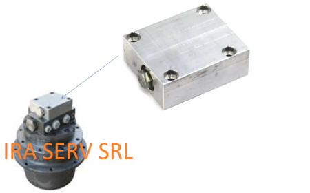 PIESE VOLVO - Bloc hidraulic transmisie finala Bobcat 334, 335, 341, 428, 430, 435, E42, E45, E50, E55