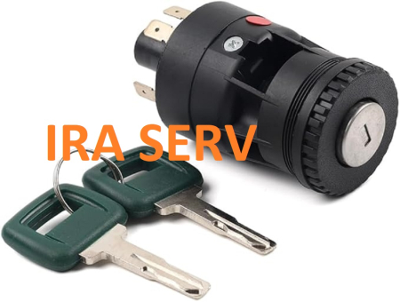 PIESE VOLVO - Contact cu chei pentru incarcator Volvo  L110E , L120 , L120C . L120E , L150/L150C