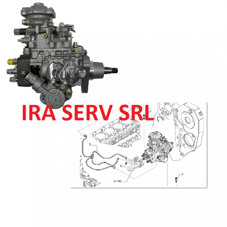 Produse - Pompa injectie excavator New Holland E 215 , E245 cod : 0460426415 sau 504087264
