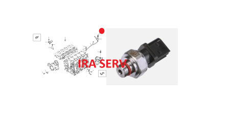 Produse - Senzor boost pentru buldoexcavator Komatsu WB93 R-8 , Komatsu WB97S-8