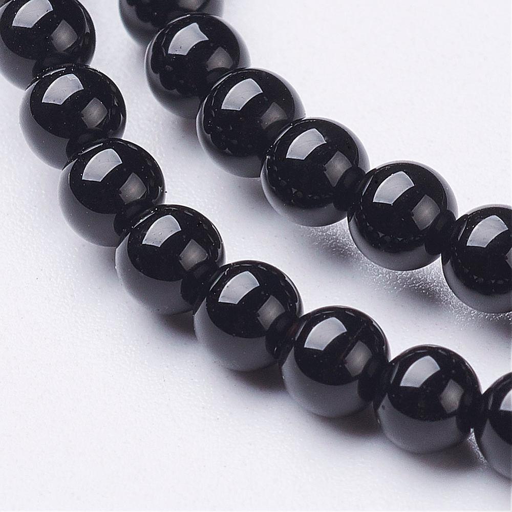 Onix negru, piatra semipretioasa folosita in realizarea bijuteriilor handmade