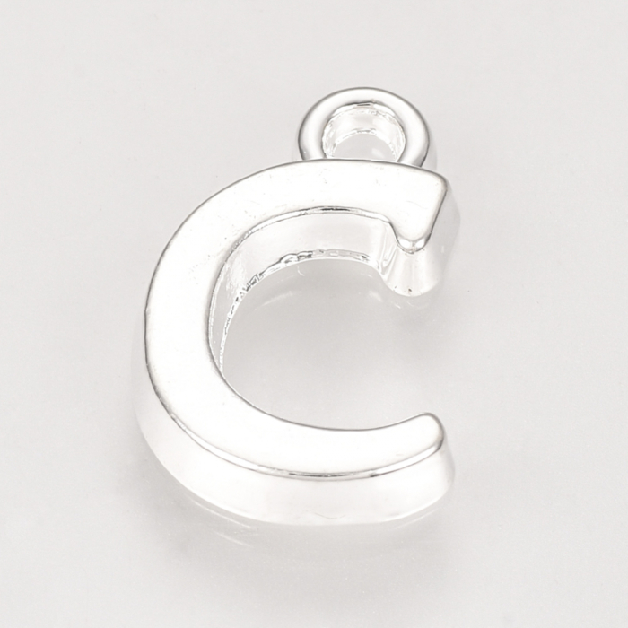 Charm cifra argintie [2]