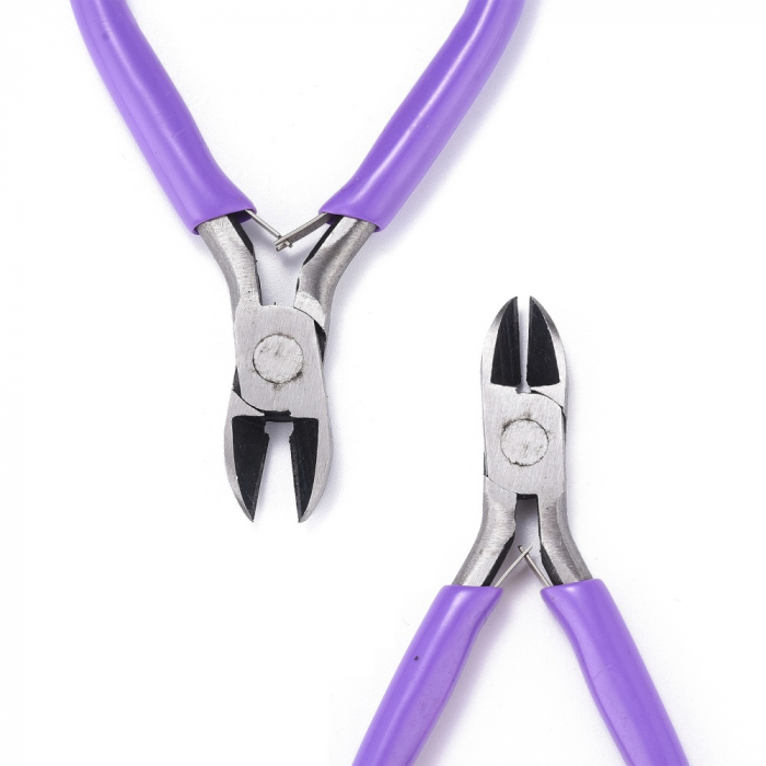 Cleste pentru taiat, side cutting, pentru confectionare bijuterii handmade, 1 bucata [2]
