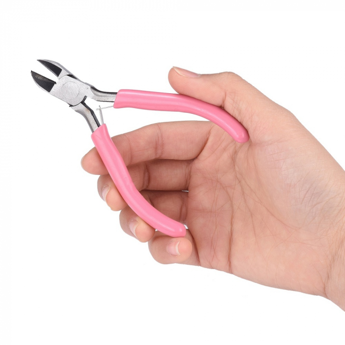 Cleste pentru taiat, side cutting, pentru confectionare bijuterii handmade, 1 bucata [4]