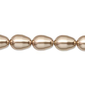 Perle Swarovski Lacrima, pear 5921 Bronze 11X8  mm,1 bucata [1]