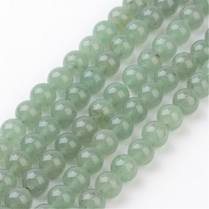 Aventurin verde, rotund, 8 mm - 1 bucata [1]