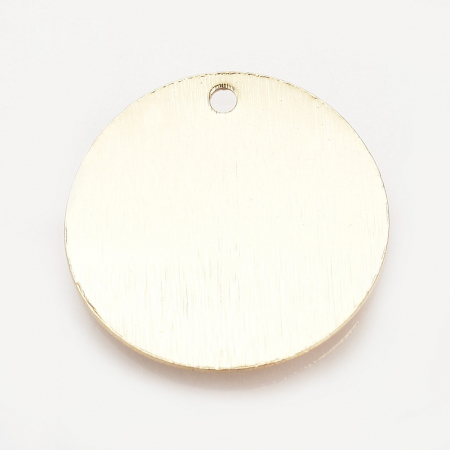 Pandant banut placat cu aur, texturat 18X1 mm [2]