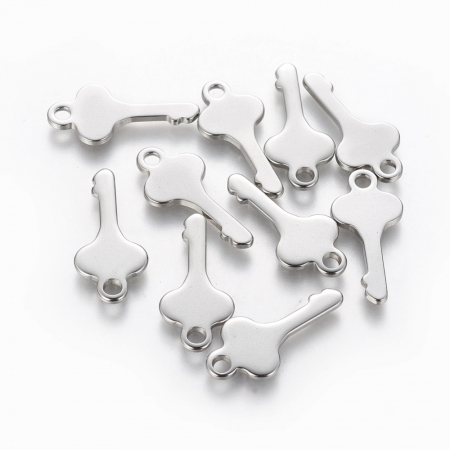 Charm cheita din otel inoxidabil 304, 24x11.5 mm - 1 bucata [1]