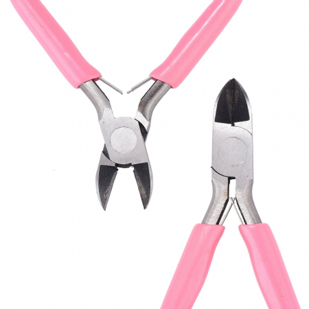 Cleste pentru taiat, side cutting, pentru confectionare bijuterii handmade, 1 bucata [2]