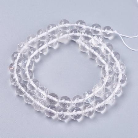 Cuart crystal, rotund- 6 mm - 1 bucata [1]