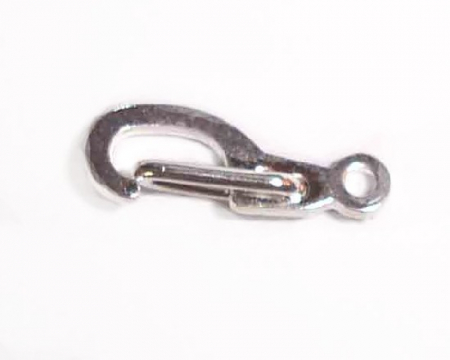 Inchizatori - Inchizatoare carabina din alama placata cu argint, 11mm - 1 bucata Cod ICSP1