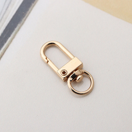 Inchizatori - Inchizatoare mare aurie, tip swivel, pentru breloc sau alte accesorii, 3.3 cm, 1 bucata