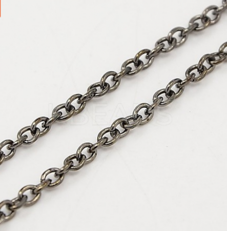 Lant - Lant gunmetal din alama, cu zale de 2,5x2 mm