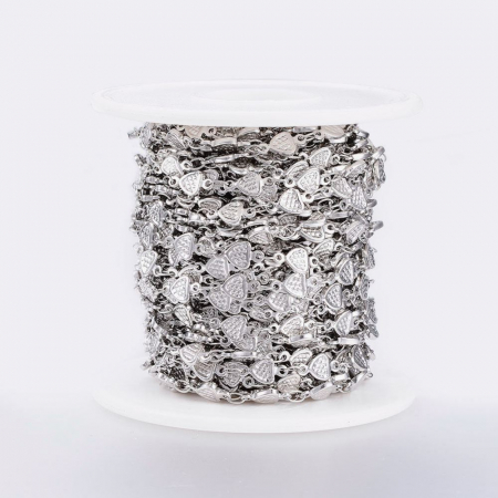 Lant - Lant din otel inoxidabil 304, cu inimioare, 10x5mm - 50 cm Cod LI6
