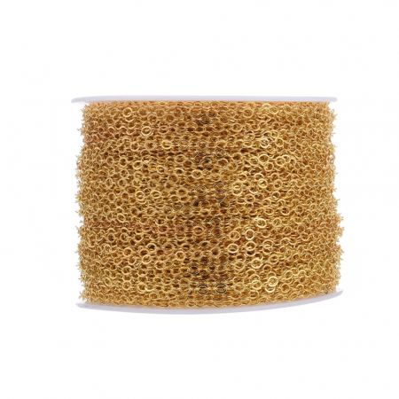 Lant din alama, auriu, fara nichel - [4]