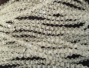 Margele de sticla, bicon, transparent, imitatie de cristal Swarovski - 6 mm-1 bucata [2]