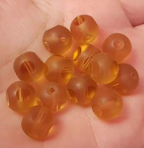 Margele sticla si cristal - Margele de sticla, rotunde, 10 mm, 1 bucata