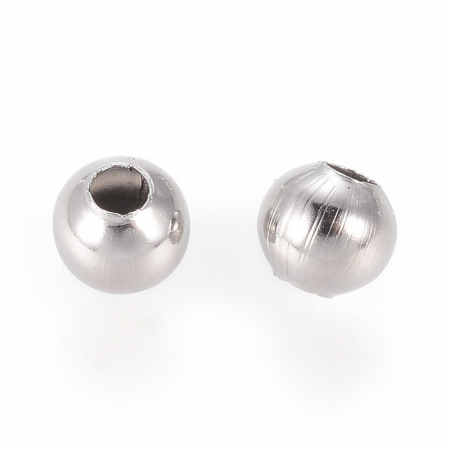 Margele otel inoxidabil 304, 6X5 mm - 1 bucata [1]