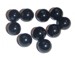 Onix negru - Onix negru rotund - 6 mm - 1 bucata