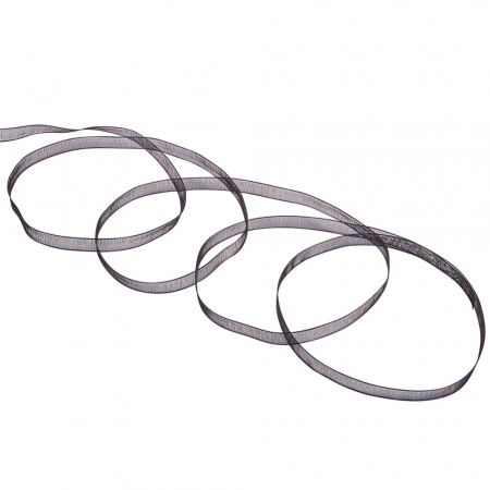 Panglica din organza neagra, 6 mm grosime [1]