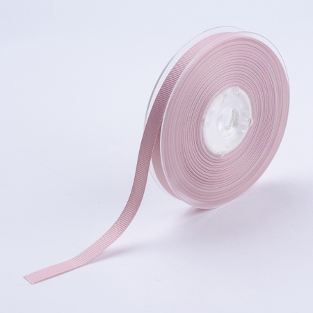 Panglica grosgrain, 8 mm grosime, culoare roz 1 m [1]